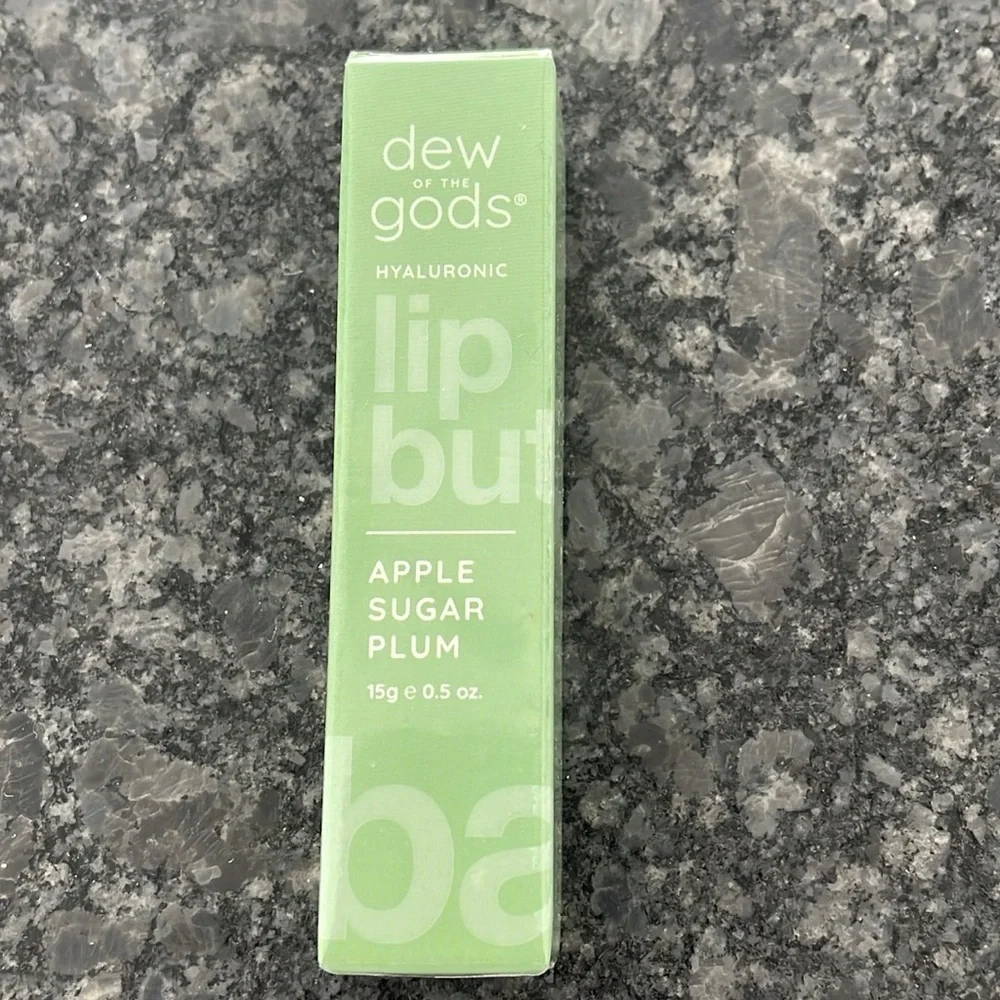 Dew of the Gods Hyaluronic Lip Butter Apple Sugar Plum your lips new ride or die